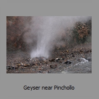 Geyser near Pinchollo
